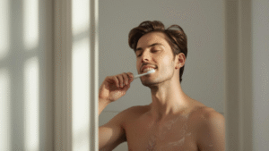 pasta gigi pemutih herbal, noda pada gigi bisa berkurang bertahap, enamel tetap kuat, dan kesehatan mulut terjaga. Yang terpenting, pilih pasta gigi yang aman, bebas bahan keras, dan berbahan alami.